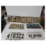 Vintage License Plates