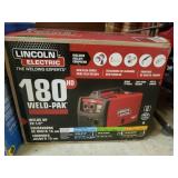 Lincoln Electric 180HD Welding Pack. New In