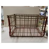 Vintage Wire Crate