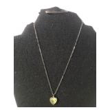 Ladies Silver Mustard Seed Encased Faith Saying