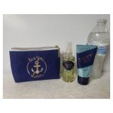 Small Nautical Makeup Bag W/ Tutti Dolci Body