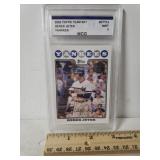 2008 Topps Team Set Derek Jeter Graded Baseball