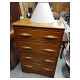 Vintage Dresser And Lampshade