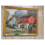 Oil Painting Signed By Artist E. Thomas