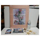 Beach & Floral Themed Home Decor