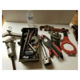 Clamps, Pipe Wrench And More