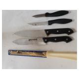 Vintage Quick Cut Knife And Stainless Steel