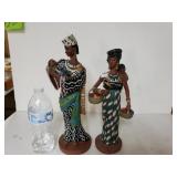 Kirklands Woman With Bucket And Woman With Baby