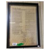 We The People Framed Copy