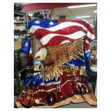 Large 911 Remembrance Blanket