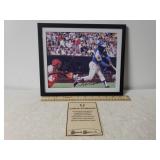 Autographed Print Of Hank Aaron W/COA - 8"×10"