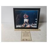 Autographed Print Of Muhammad Ali W/COA - 8"×10"