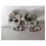 Stainless Steel Candy Dishes, Candle Holders