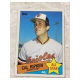 1985 Cal Ripken All Star Baseball Card