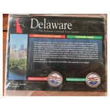 Delaware Colorized Quarters Uncirculated From