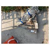 Boat Anchor And Rope