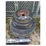 Lot Of Car/trailer Tires