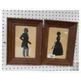 Vintage Hand Cut Silhouette Pictures