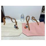 Pink & Ivory Shoulder Bags