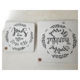 Decorative Wood Wall Signs