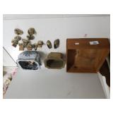 Small Wood Crate, Corks & More