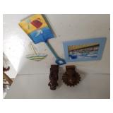 Nautical Items, Peacock & Monkey  Displays