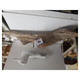 Shorebird On Driftwood Display