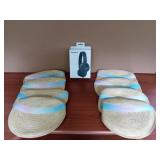 Sony MDR-ZX110 Stereo Headphones and 8 NEW Straw