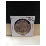 1899-S Barber Half Dollar