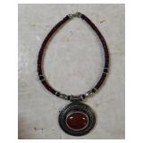 Ladies Large Medallion Necklace