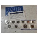 2000 United States Uncirculated Mint Proof Set -