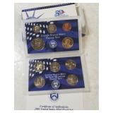 2001 United States Mint Proof Set
