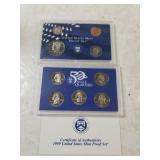 1999 United States Mint Proof Set - No Box