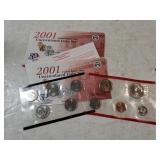 2001 United States Uncirculated Coin Set- Denver
