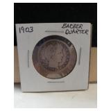 1903 Barber Quarter