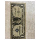 1957 B One Dollar $1 Silver Certificate