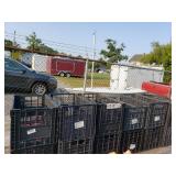 Lot Of 12 Plastic Vegetable Crate