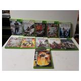 10 Xbox 360 Games And 1 Xbox Game