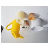 Candles, Watering Pitcher & Other Items