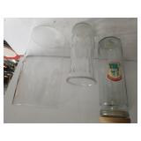 Glass Vase, Pasta Colobela Jar & Globe