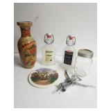 Schnapps Bottles, Mason Jar & More