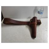 Hunter Leather Belt And Holster