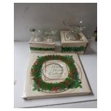 Avon Holiday Glassware
