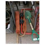 Garden Shovel,  Mesh Fencing And More