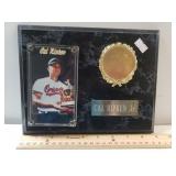 Orioles Baseball Cal Ripken Jr Plaque