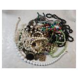 Lot Of Ladies Costume Jewelry Necklaces
