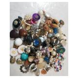 Lot Of Ladies Costume Jewelry Earrings