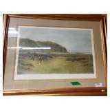 A Difficult Bunker Print  Picture By Artist