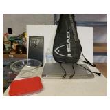 Pyrex Bowls, Tennis Racket,  Philips DVD Plates
