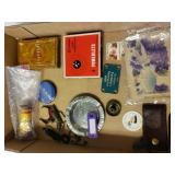 Vintage Items To Include Powerlets, Post Card,